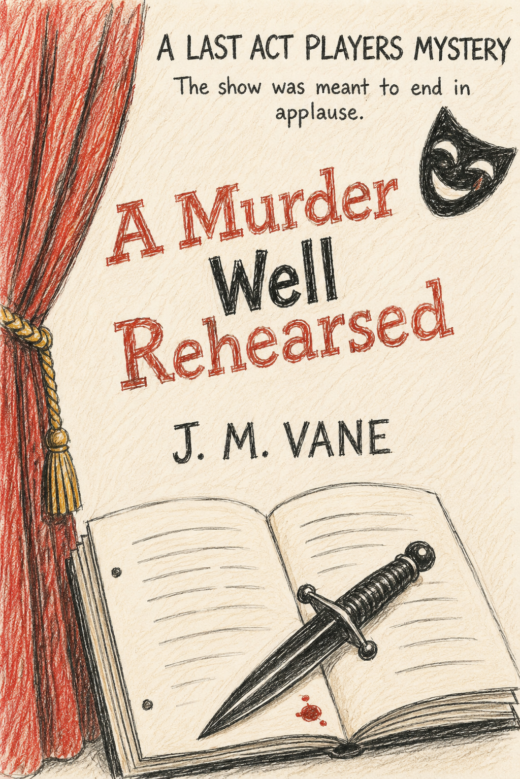 Cover of A Murder Well Rehearsed by J. M. Vane
